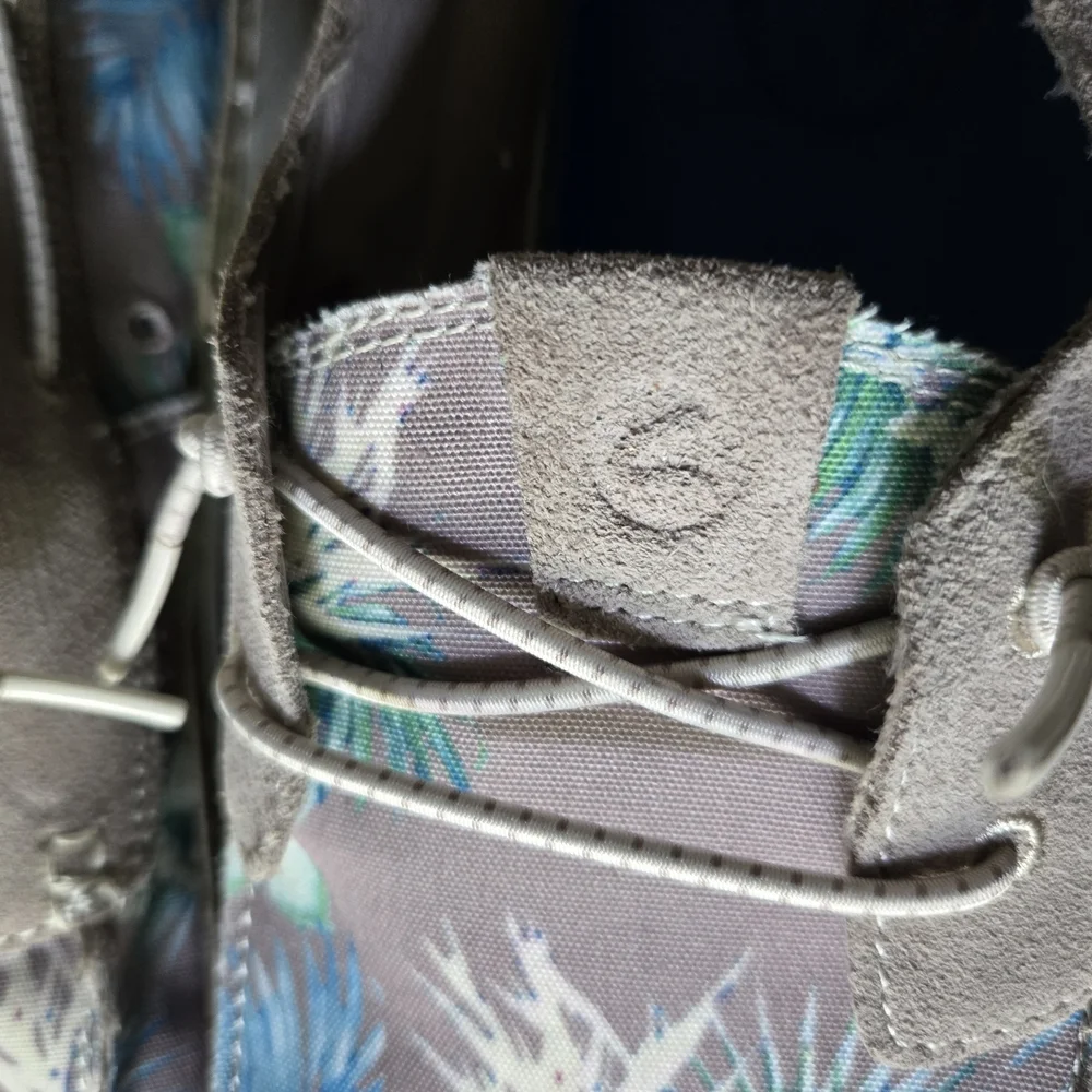 Clarks Men's Casual Floral Boat Shoes- Size 11½‎